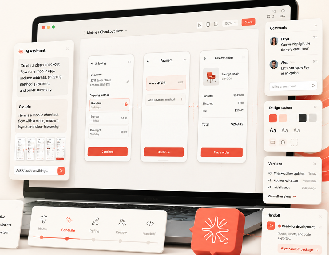 Sample Mobile Design (AI Generated)